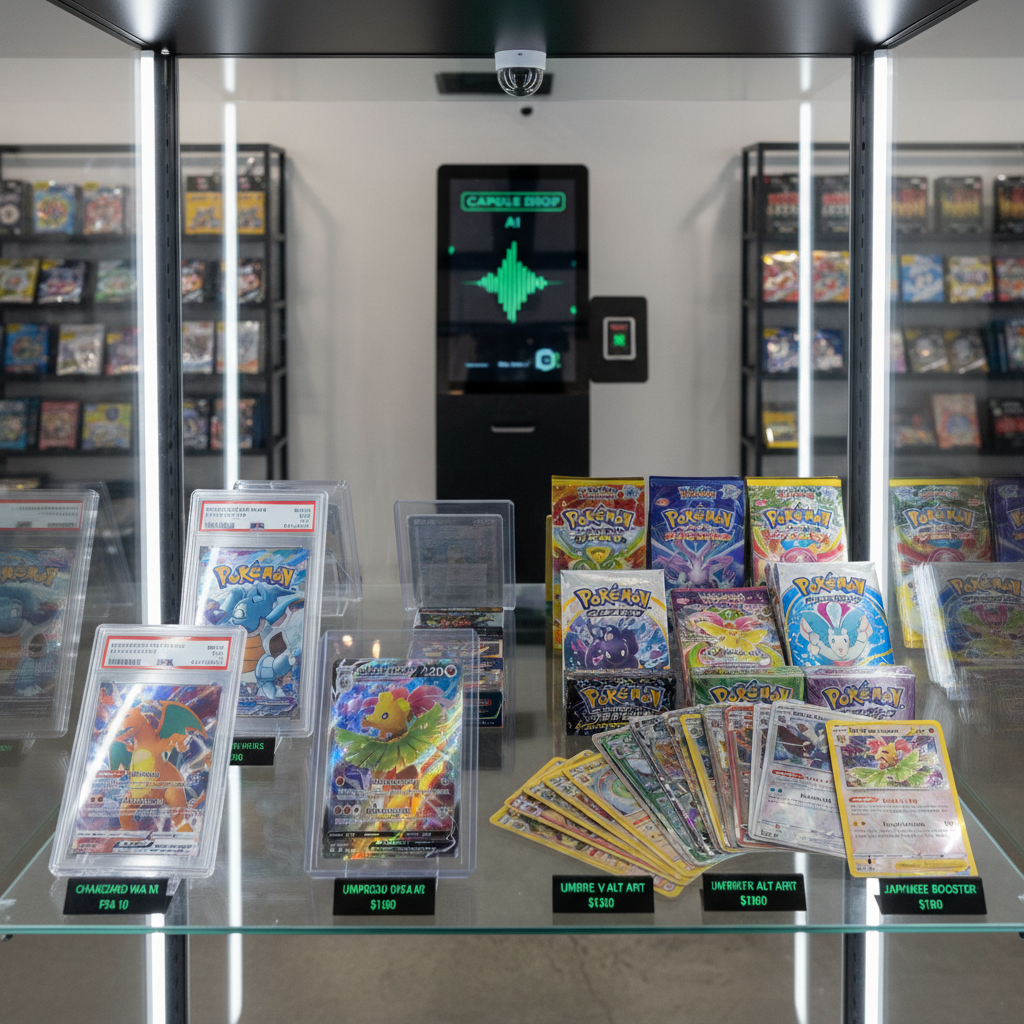 Trading Card Cases — PSA graded Pokemon Japanese packs